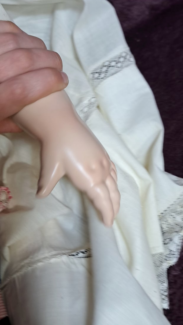 Mary Jane Krey Baby Suoankrey Waxover Porcelain Doll - 8