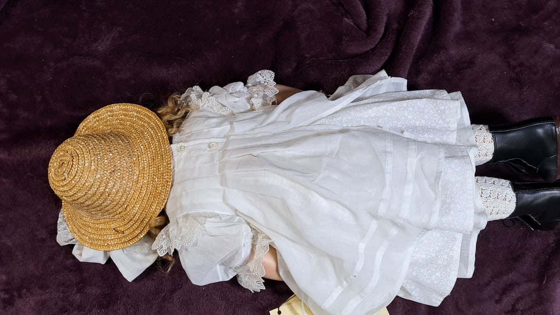 Linda Murray Lucille Doll - No 4 Of 20 Shellcloth Handmade Doll With Tags - 12