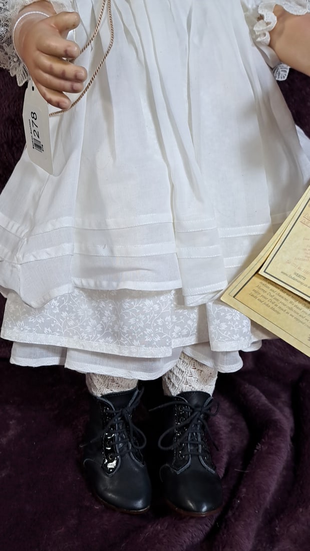 Linda Murray Lucille Doll - No 4 Of 20 Shellcloth Handmade Doll With Tags - 8