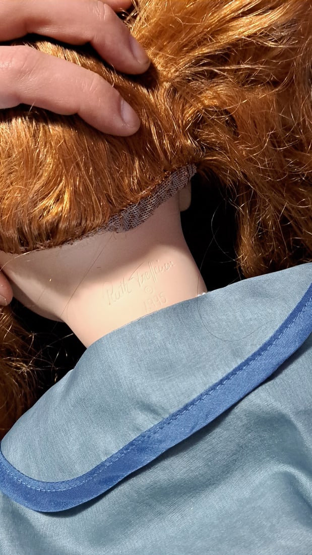 Ruth Treffeison Doll Red Head - 12