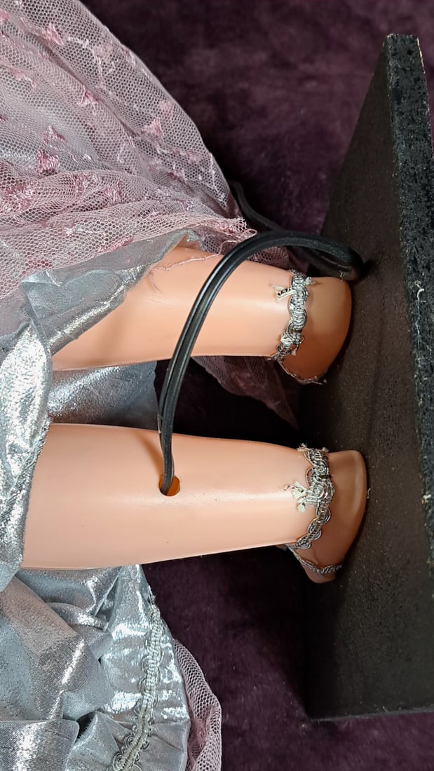 Ultra Light Up Angel Doll On Stand - 12