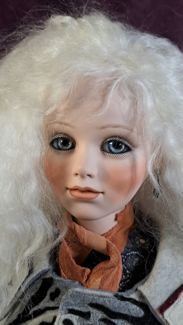 Mt. Babies Kristina Porcelain Doll 1991 - No. 11 Of 92 - 2