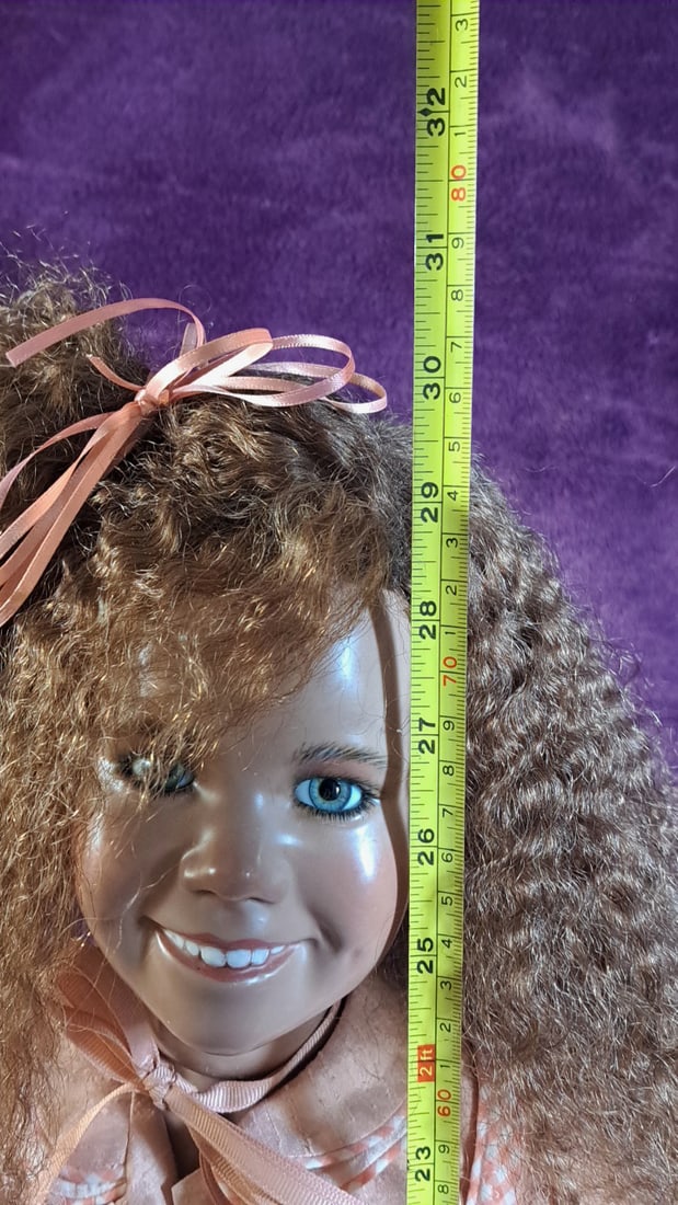 Krey Baby Sidney Wax Over Porcelain Doll - 11