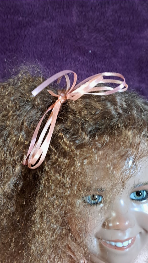 Krey Baby Sidney Wax Over Porcelain Doll - 9