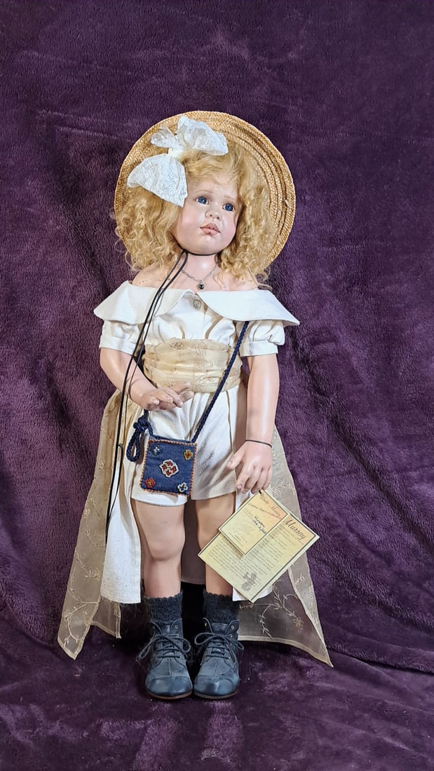 Linda Murray Kirsten Shellcloth Doll- No. 2 Of 20 With Tags (1 of 10)