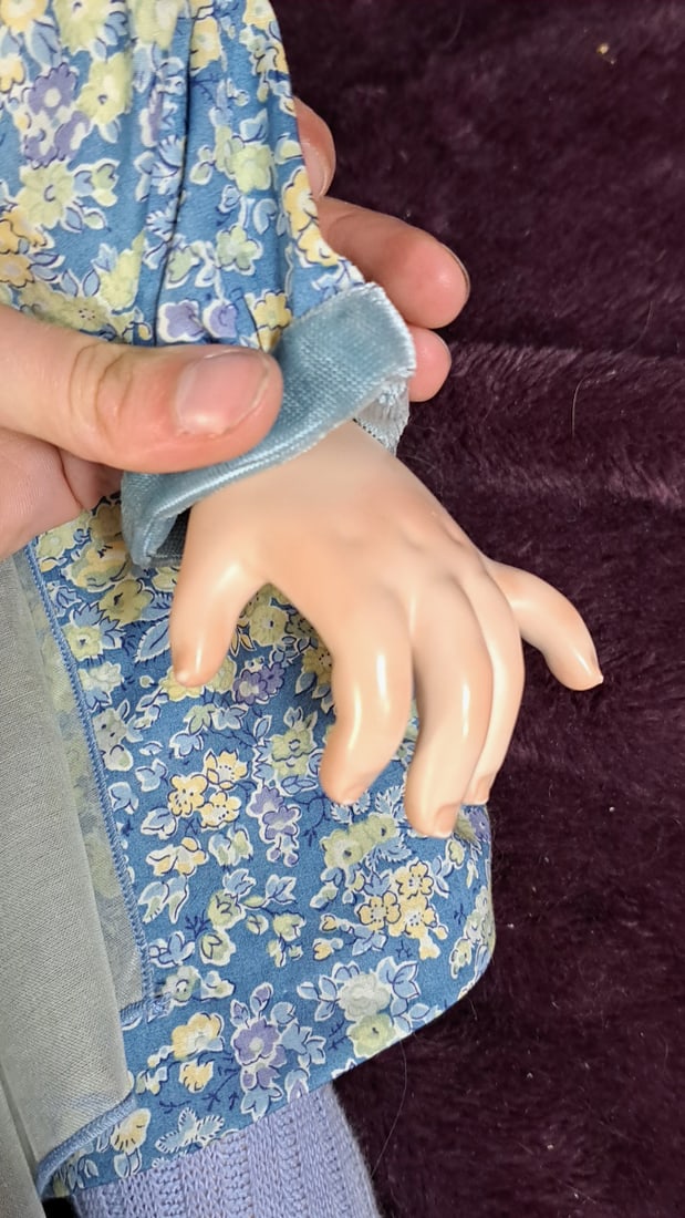 Krey Baby Goldilocks 2000 Wax On Porcelain Doll - 5