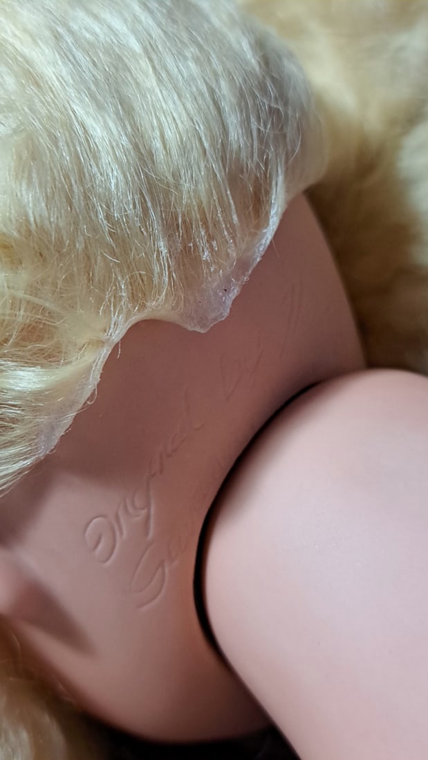 Real Hair Savannah Joyce Nicholson Artist Signed Porcelain Doll - 7