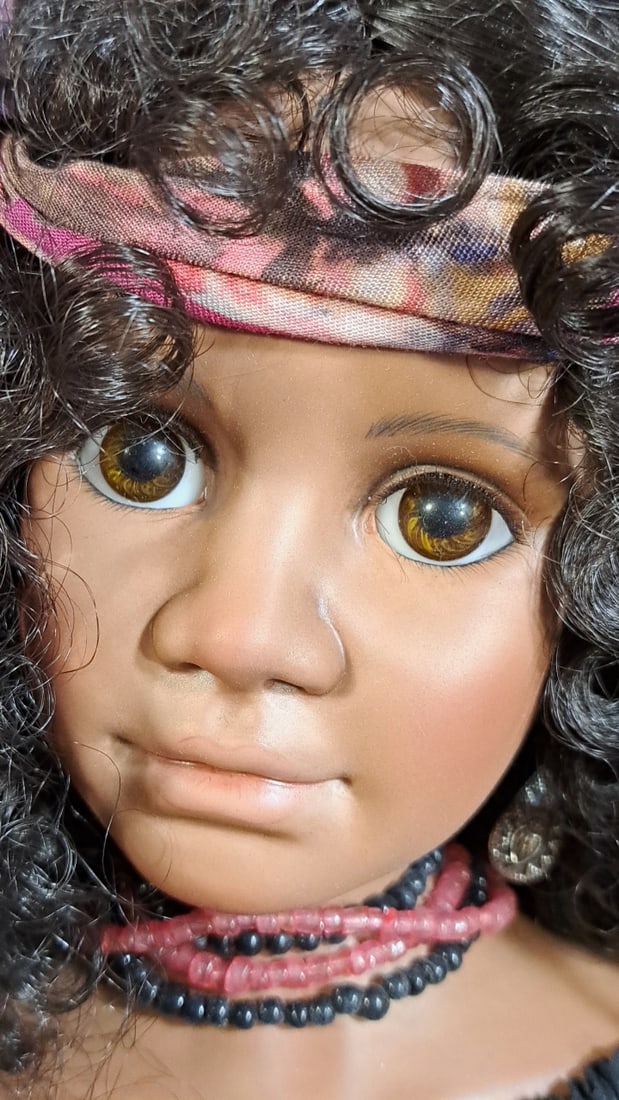 Karen Blandford Jamaica Porcelain Doll Limited Edition No. 10 Of 30 Signed - 2