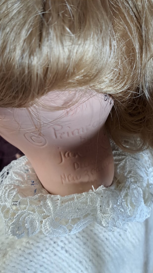 Jan M Gear Primrose Doll 1992 No. 87 Of 100 With Rocking Chair - 6