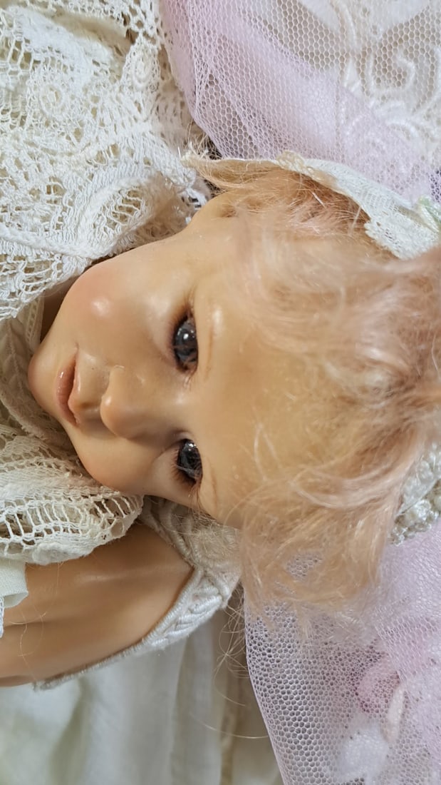 Annette Himstedt Siri With Baby Doll And And Chair - 3