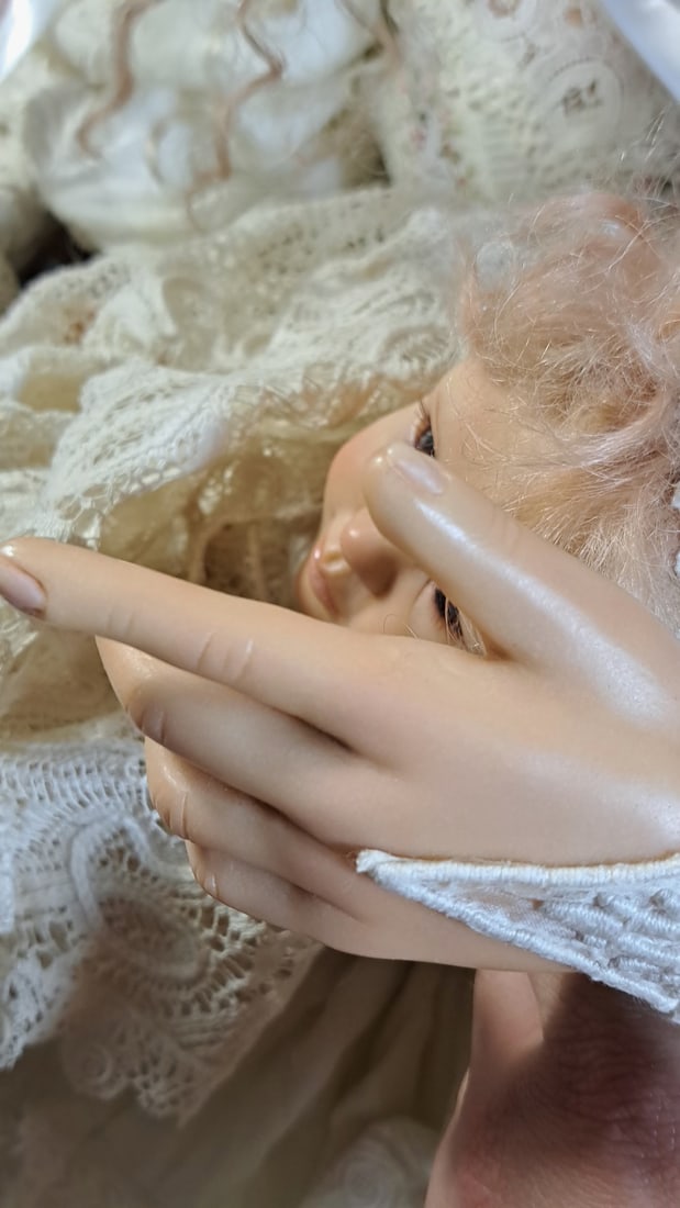 Annette Himstedt Siri With Baby Doll And And Chair - 5