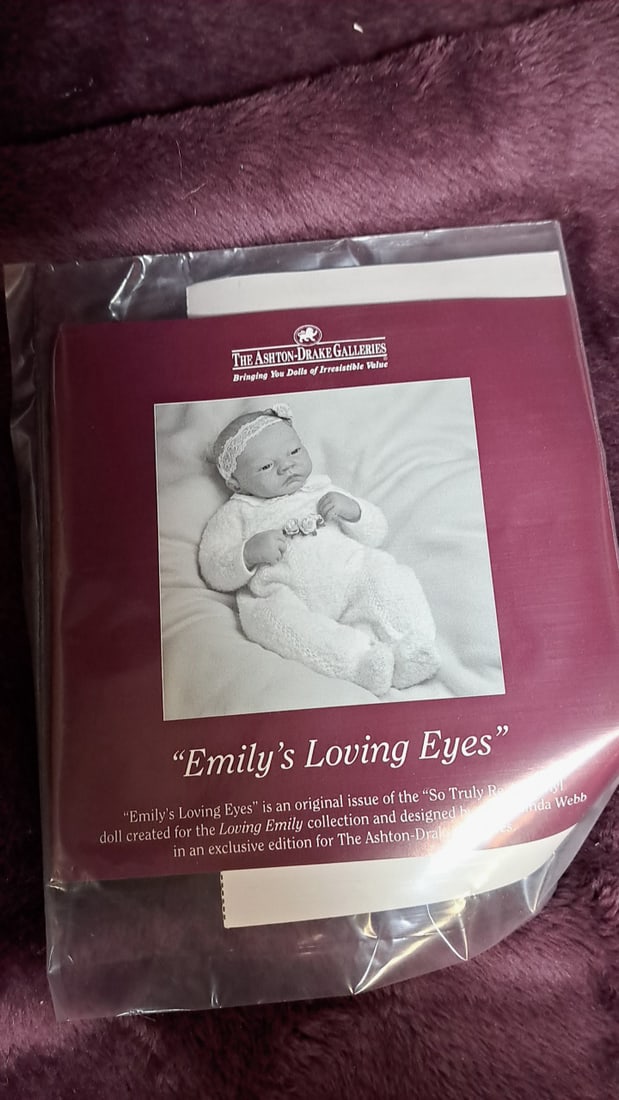Ashton Drake Galleries Emilys Loving Eyes With Coa - 6