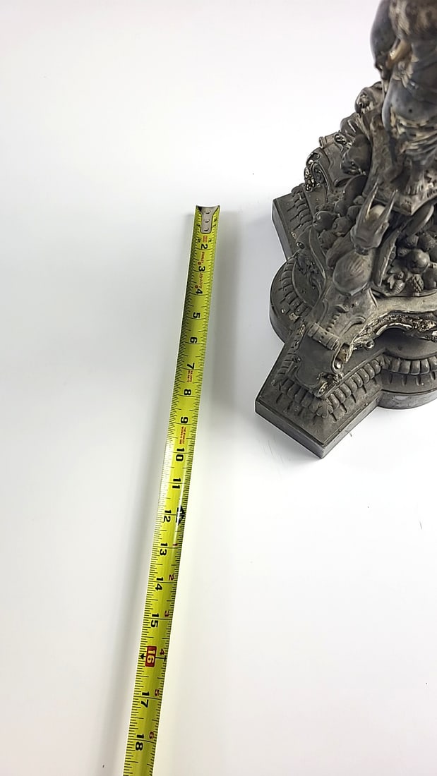 Ornate Religious Font with Cherub Design - 7