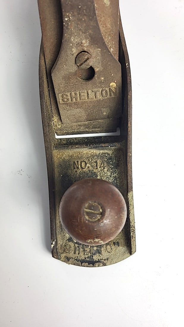 Vintage Shelton No. 14 Bench Hand Plane Made in USA - 2