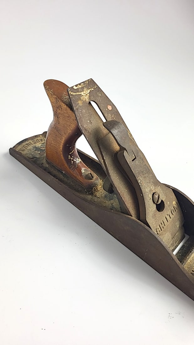 Vintage Shelton No. 14 Bench Hand Plane Made in USA - 3