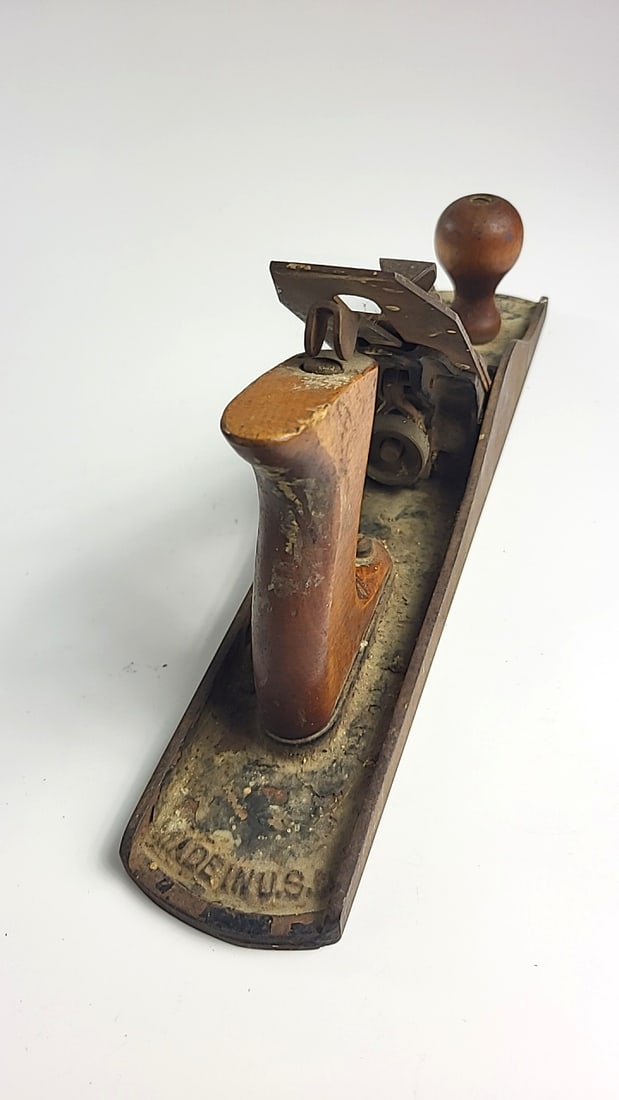 Vintage Shelton No. 14 Bench Hand Plane Made in USA - 6