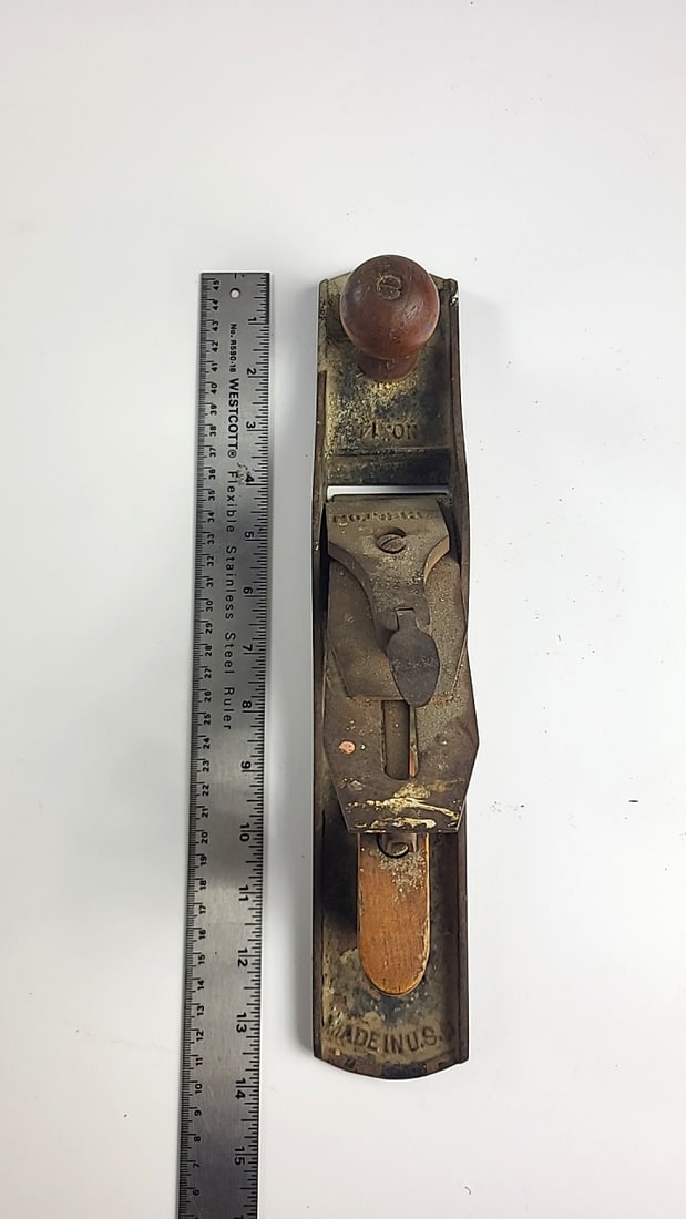 Vintage Shelton No. 14 Bench Hand Plane Made in USA - 7