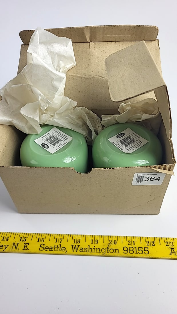 Gibson Vintage Mug Jadeote Green Coffee Mugs Set of 2 - 4