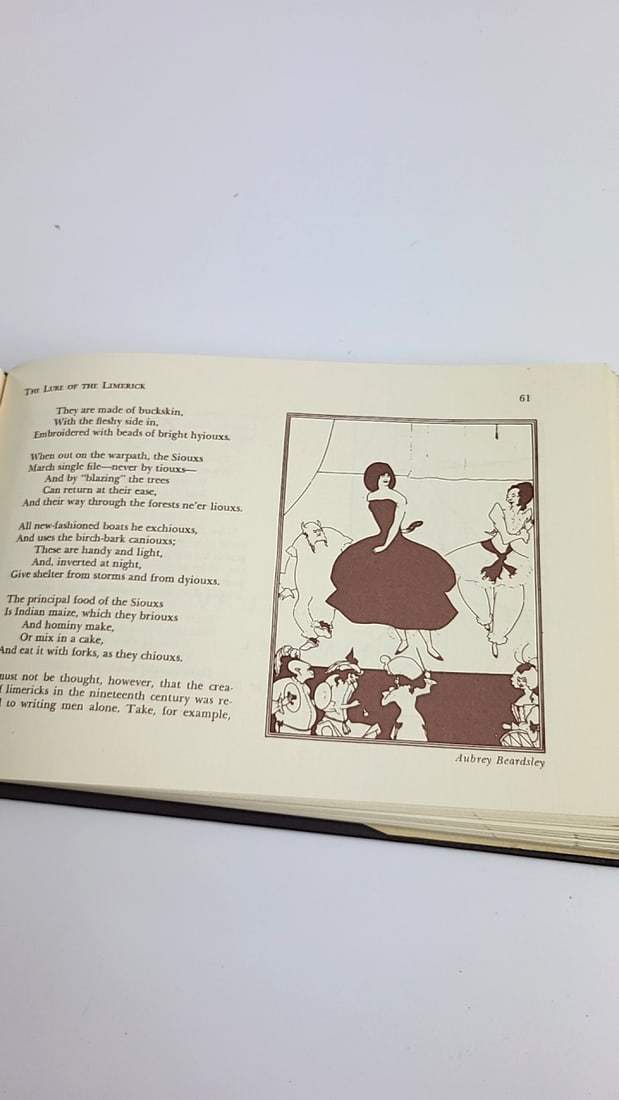 The Lure of the Limerick William S. Baring-Gould Hardcover Book 1969 Seventh Printing - 6