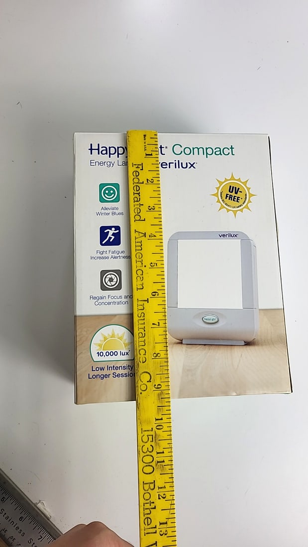 Verilux HappyLight Compact Energy Lamp Model VT10 10,000 Lux UV-Free - 4