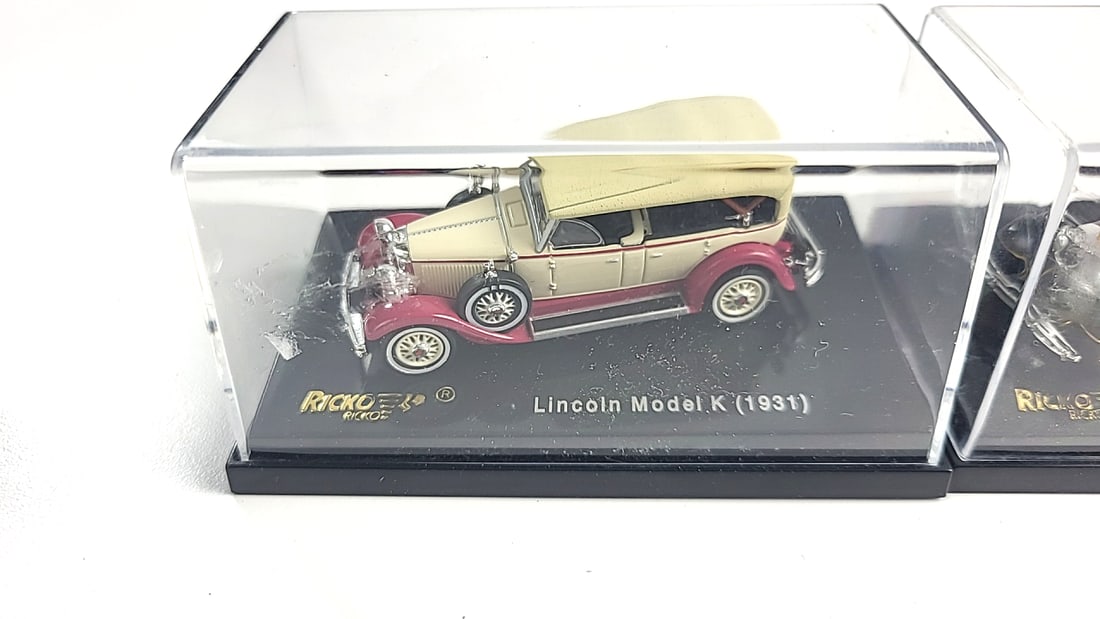 Ricko Diecast Model Car Lot: Lincoln Model K, Mercedes-Benz 770 W07, Horch 930V Cabriolet - 2