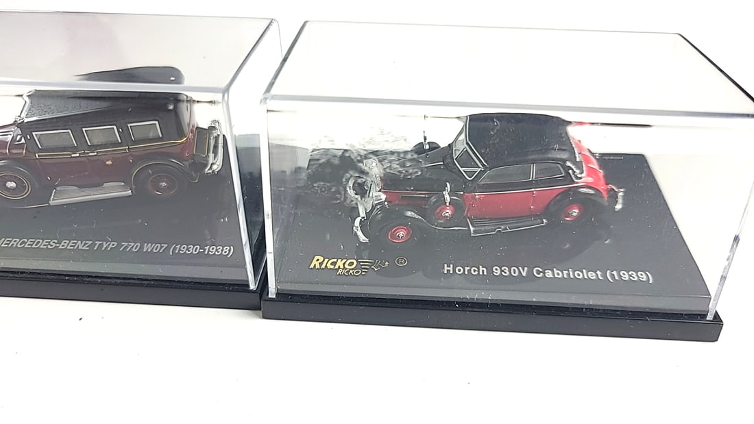 Ricko Diecast Model Car Lot: Lincoln Model K, Mercedes-Benz 770 W07, Horch 930V Cabriolet - 4