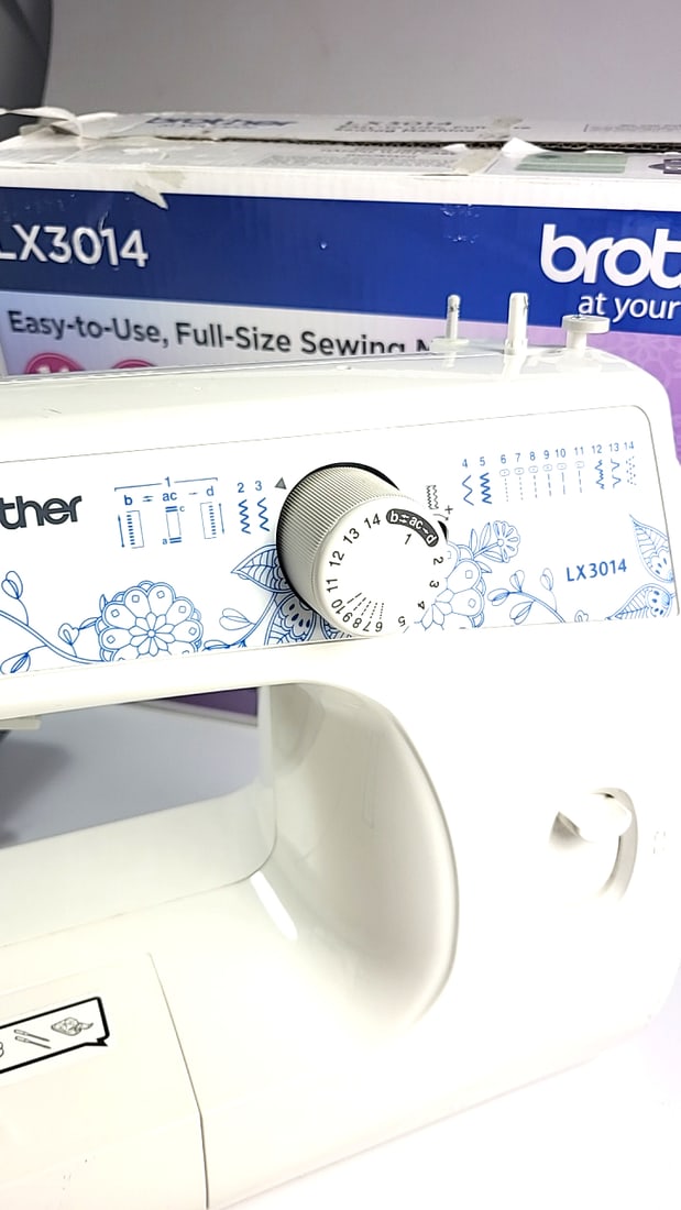 Brother LX3014 Full-Size Sewing Machine with Foot Pedal, 14 Built-In Stitches - 4