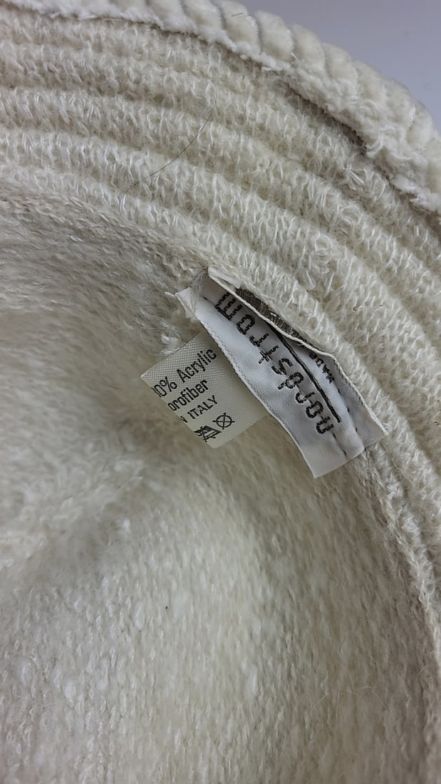 3 Hat Lot: Michael Howard 100% Wool Fedora, Kangol Wool Grouser Donegal Size S, Cream Acrylic Hat - 4