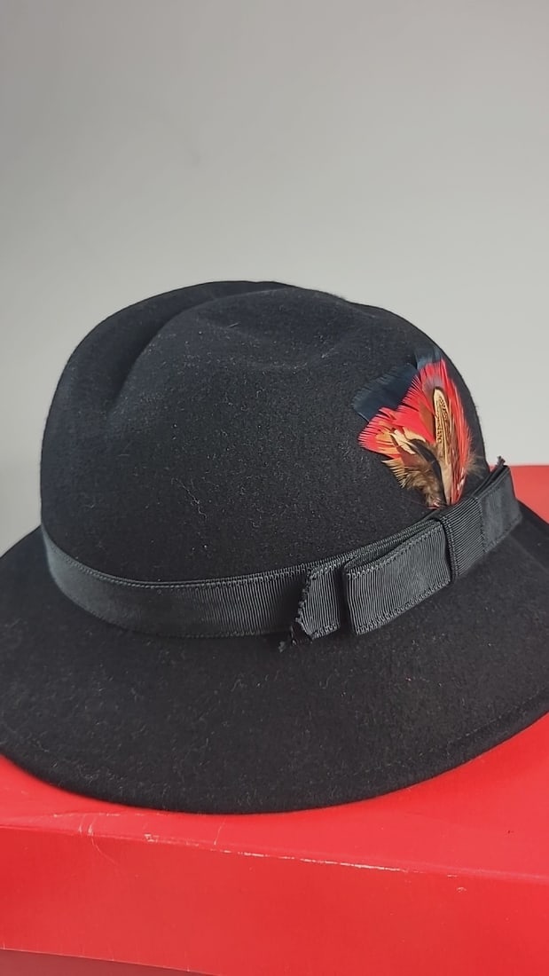 3 Hat Lot: Michael Howard 100% Wool Fedora, Kangol Wool Grouser Donegal Size S, Cream Acrylic Hat - 5