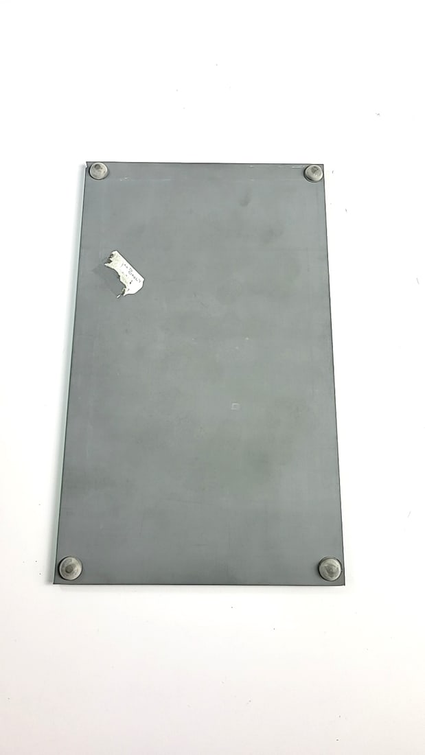Rectangular Beveled Glass Mirror Display Tray with Rubber Feet, Approx. 10 x 6 in - 4