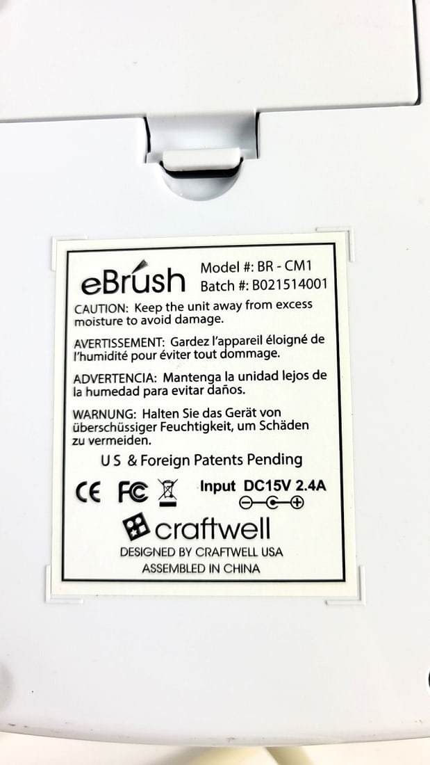Craftwell eBrush Electric Airbrush System with Handheld Stylus and Base - 6