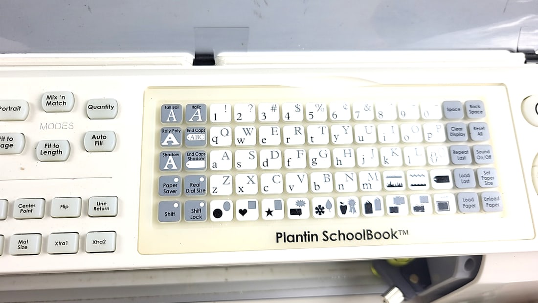 Cricut Expression CREX001 Electronic Cutting Machine with Plantin SchoolBook Keypad Overlay - 4