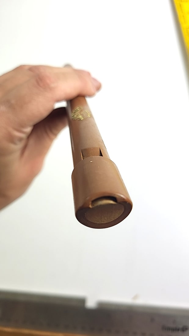 Susato D Brown Plastic Tin Whistle Made in USA - 4