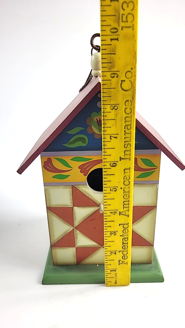 Heartwood Creek by Jim Shore Enesco 4002019 Folk Art Birdhouse Decor - 2