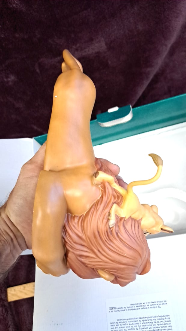 Walt Disney Classics Collection The Lion King Simba & Mufasa Pals Forever Figurine - 2
