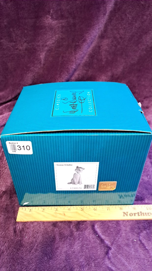 Wdcc Walt Disney Classics Collection Aristocats 30th Anniversary Thomas O'malley Cat Figurine - 5