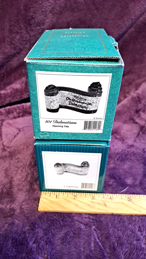 Walt Disney Classics Collection 101 Dalmatians & Tarzan Opening Title Scrolls With Boxes - 5
