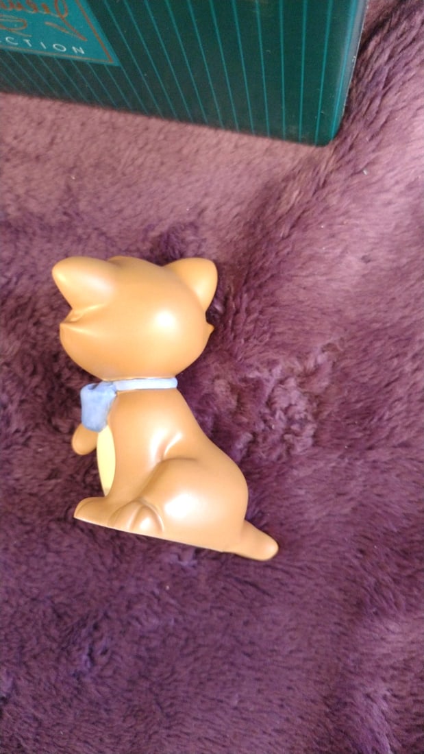 Walt Disney Classics Collection Berlioz Little Rascal The Aristocats Figurine Coa Box - 3