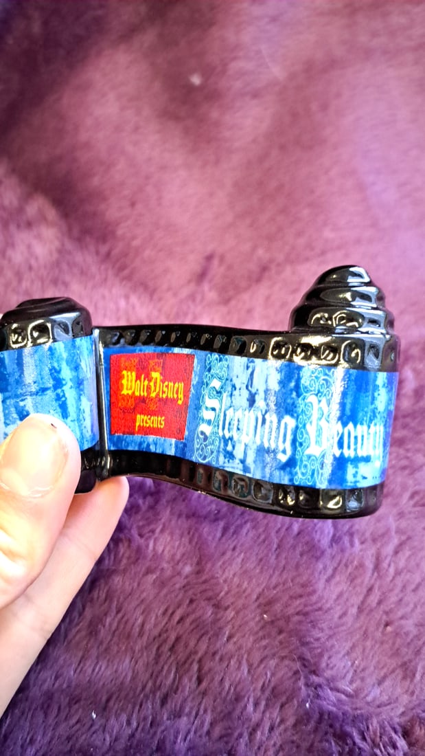 Walt Disney Classics Collection Sleeping Beauty Filmstrip Scroll Figurine With Box - 2