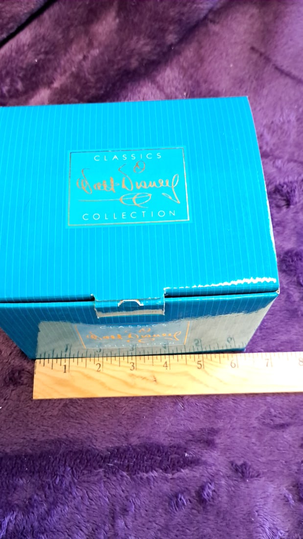 Walt Disney Classics Collection Cogsworth Beauty And The Beast Figurine With Box - 4