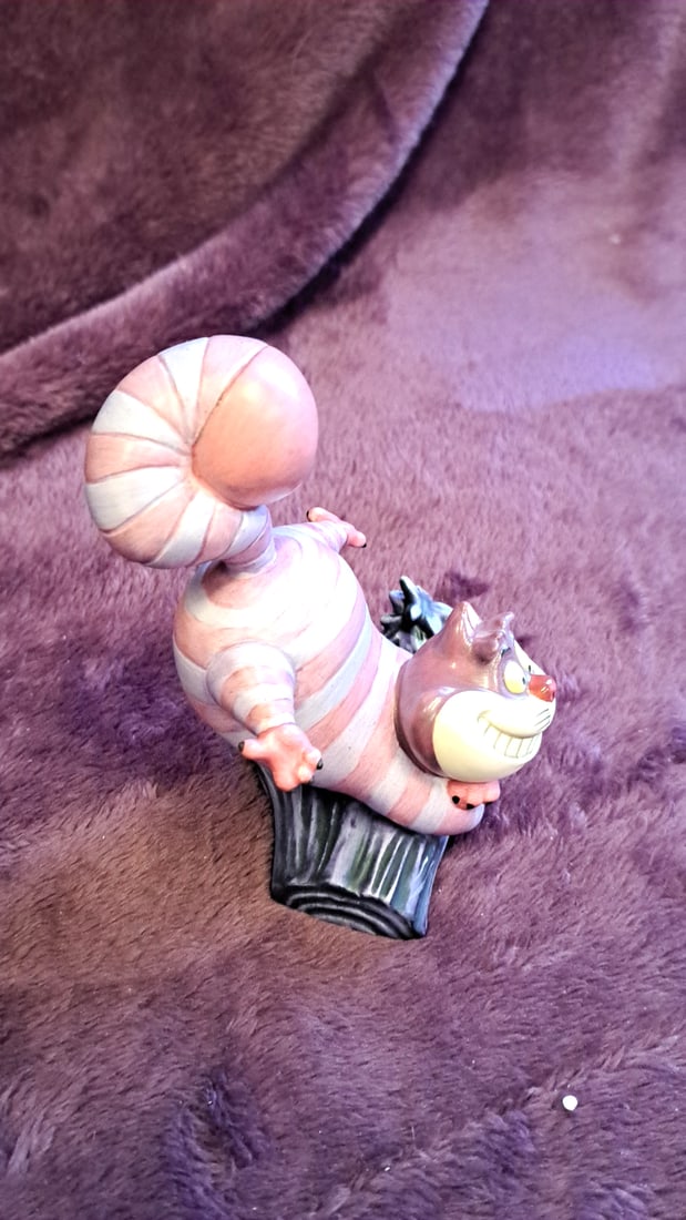 Walt Disney Classics Collection Alice In Wonderland Cheshire Cat "twas Brillig" 1994 Figurine - 2