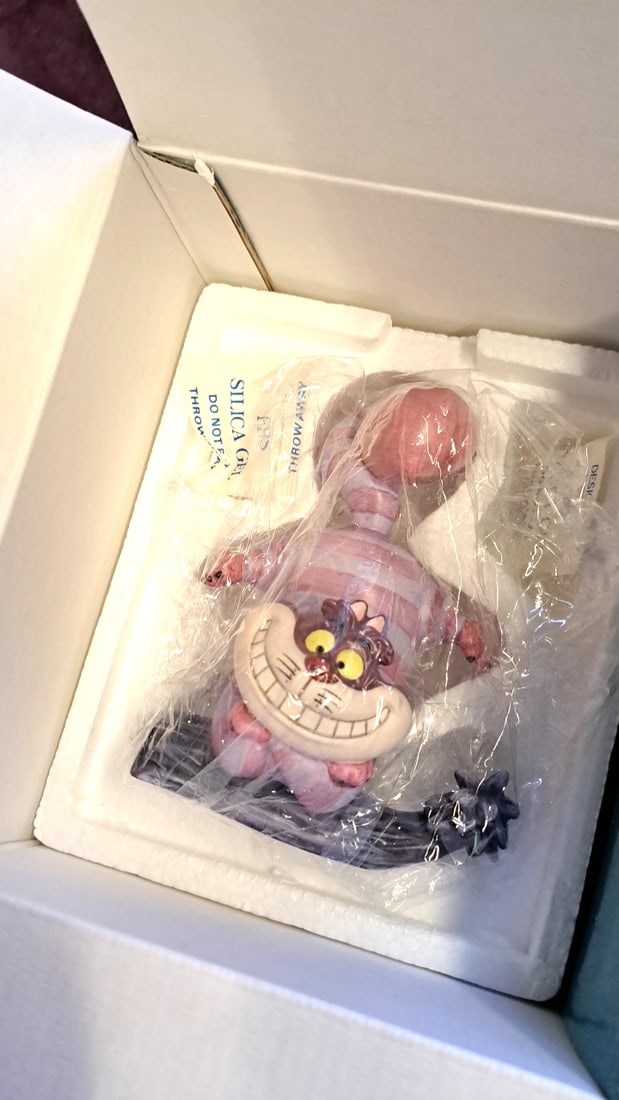 Walt Disney Classics Collection Alice In Wonderland Cheshire Cat "twas Brillig" 1994 Figurine - 6