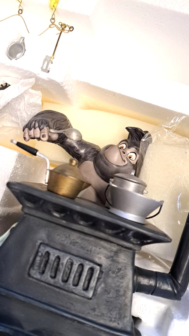 Walt Disney Classics Collection Jungle Rhythm Terk Tarzan Figurine With Box & Coa - 2