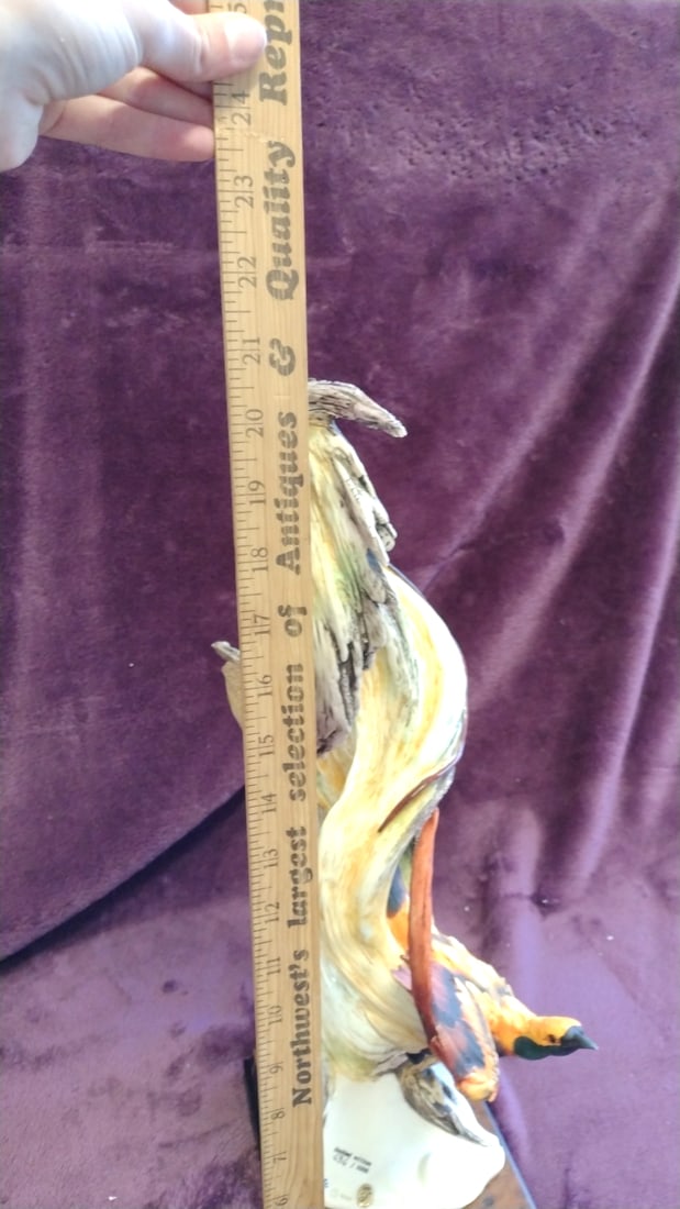 Giuseppe Armani Florence Phoenix Bird Figurine Sculpture, Made In Italy - 10