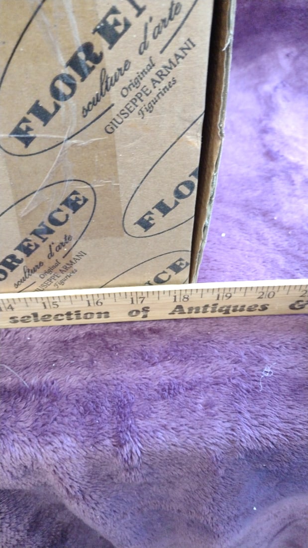 Giuseppe Armani Florence Owl Figurine On Wood Base With Box - 4