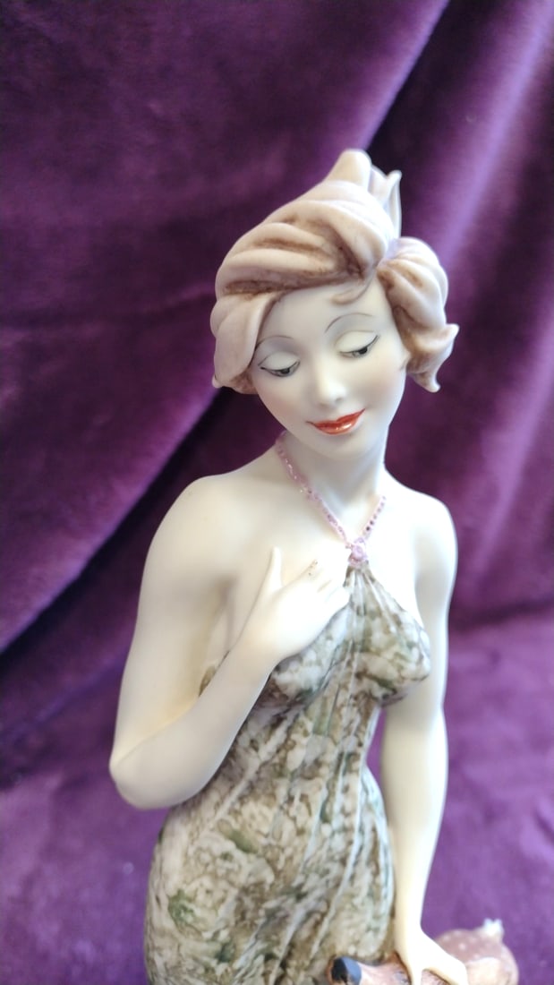 Giuseppe Armani Florence Summer Dream Woman With Fawn Figurine (1 of 11)