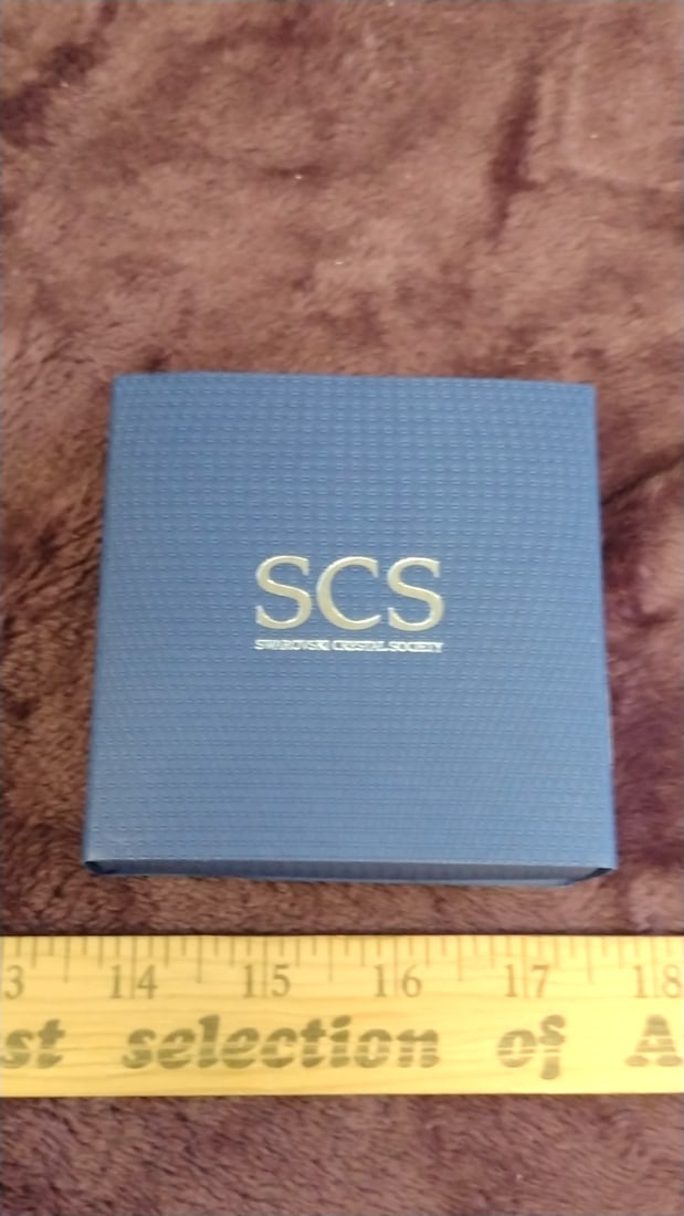 Swarovski Scs Membership Gift 2014 Crystal Horse Foal Plaque 5004732 - 4