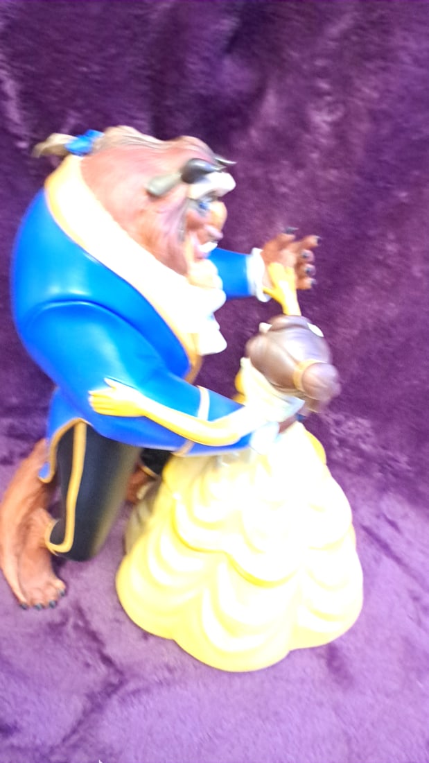 Walt Disney Classics Collection Beauty And The Beast "tale As Old As Time" Figurine - 2