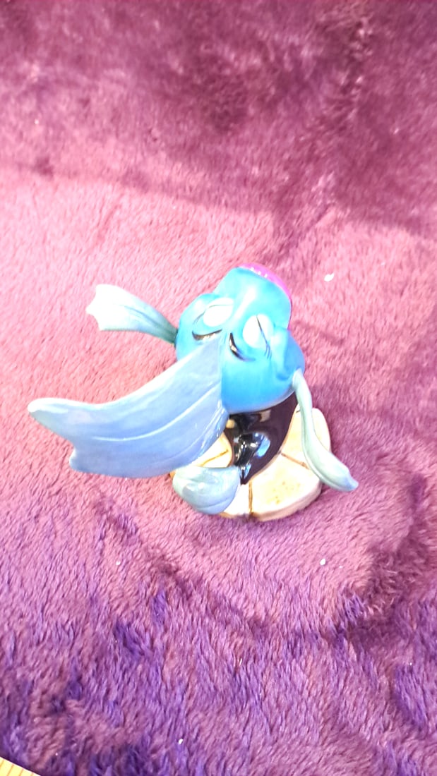Wdcc Walt Disney Classics Collection Deep Sea Diva Blowfish Little Mermaid Figurine - 2