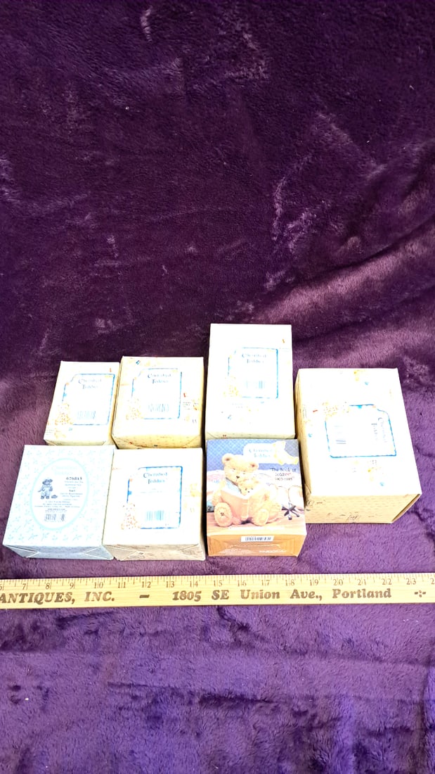 Lot Of 7 Cherished Teddies By Enesco Boxed Figurines Incl. Tori, Amy, The Book Of Teddies - 5